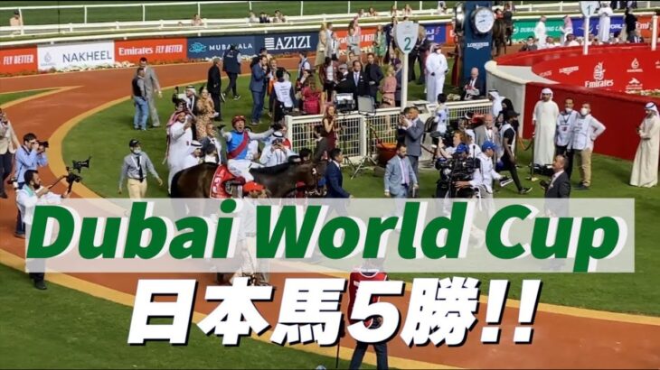 日本馬5勝の快挙!! ドバイワールドカップデー2022 オーソリティは3着 メイダン競馬場 ~ Japanese dominate the Dubai World Cup meeting ~