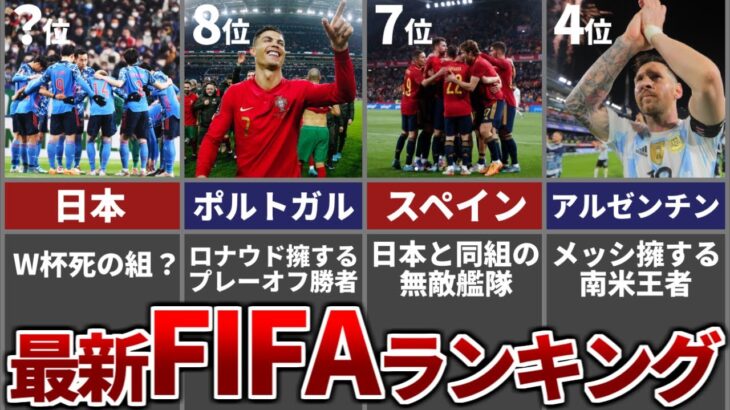 W杯イヤー 22年最新サッカーfifaランキングtop10 サッカー動画max