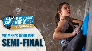 Women’s Boulder semi-final || Meiringen 2022