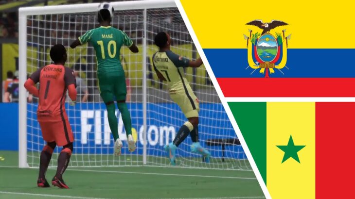 【FIFA 22】A3 | Senegal vs Ecuador | FIFA World Cup Qatar 2022【PS4】