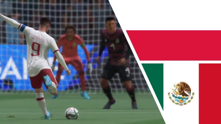 【FIFA 22】C1 | Mexico vs Poland | FIFA World Cup Qatar 2022【PS4】