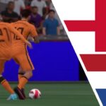 【FIFA 22】Round 16 (B1)England vs Netherlands(A2) | FIFA World Cup Qatar 2022【PS4】