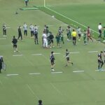 Jリーグ 東京ヴェルディ vs ベガルタ仙台  ~ 試合終了 挨拶 ~  2022年5月4日