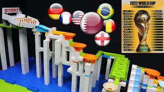 Marbles Race World Cup Qatar 2022 – Group Simulation by Fubeca’s Marble Runs