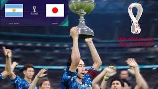 【PES2021】海外版ウイイレでワールドカップカタール2022挑戦してみた！決勝アルゼンチン VS 日本代表 ！