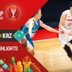 Japan 🇯🇵 – Kazakhstan 🇰🇿 | Basketball Highlights – #FIBAASIACUP 2022