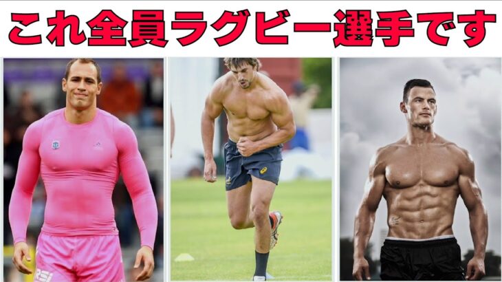 【ラガーマン紹介】筋肉を鍛えたい人はラグビーをやろう【フィージーク｜ラグビーワールドカップ】muscle rugby