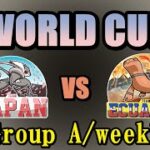 【ポケモン剣盾ダブル】日本 vs エクアドル（group A week1)　ちゃんなー視点【WORLD CUP】