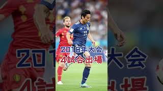 日本代表、ワールドカップ最多出場の3選手