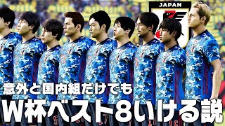 【日本代表】国内組だけでW杯に挑んだら意外とベスト8いける説【サッカー日本代表】