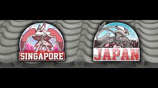 ポケモンワールドカップweek5 日本vsシンガポール【ポケモン剣盾/ダブルバトル】