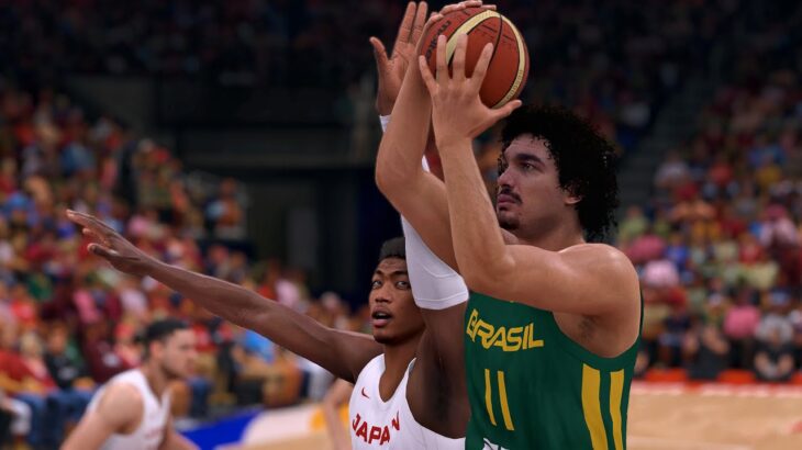 【NBA2K22実況】FIBAワールドカップ2023で日本代表の金メダルを目指す！ vsブラジル#後半【FIBA MOD】
